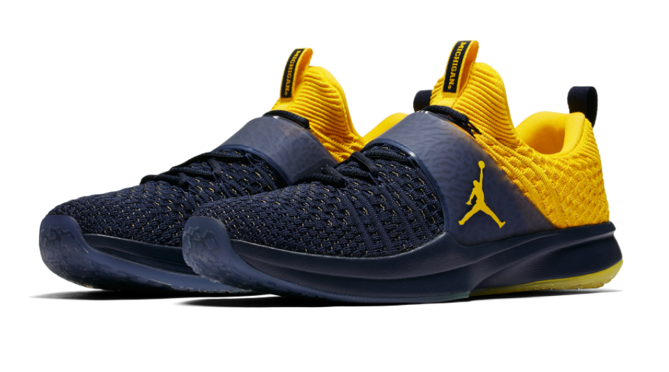 michigan wolverines basketball shoes